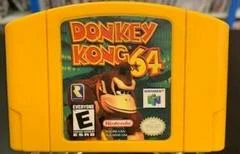 Carátula de Donkey Kong 64 [Not For Resale Yellow]