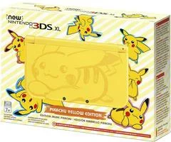 Carátula de New Nintendo 3DS XL Pikachu Yellow Edition