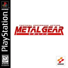 Carátula de Metal Gear Solid