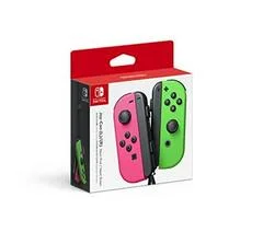 Carátula de Joy-Con Neon Pink & Neon Green