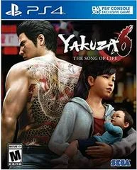 Carátula de Yakuza 6: The Song of Life