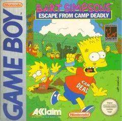 Carátula de Bart Simpson's Escape from Camp Deadly