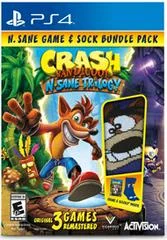 Carátula de Crash Bandicoot N. Sane Trilogy [Sock Bundle]