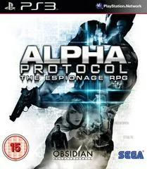 Carátula de Alpha Protocol