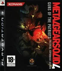 Carátula de Metal Gear Solid 4: Guns of the Patriots