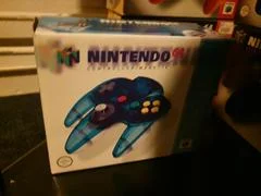 Carátula de Nintendo 64 Clear Blue Controller