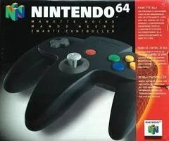 Carátula de Nintendo 64 Black Controller