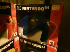 Carátula de Nintendo 64 Blue Controller
