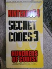 Carátula de Nintendo64 Secret Codes 3