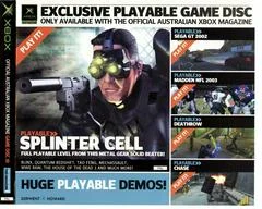 Carátula de Official Australian Xbox Magazine Game Disc #10