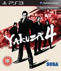 Carátula de Yakuza 4