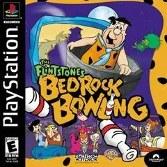 Carátula de The Flintstones Bedrock Bowling