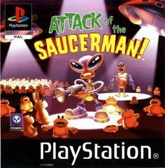 Carátula de Attack of the Saucerman