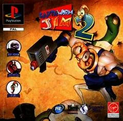 Carátula de Earthworm Jim 2