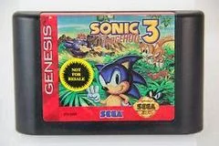 Carátula de Sonic the Hedgehog 3 [Not For Resale]