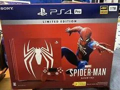 Carátula de Playstation 4 Pro 1TB Spiderman Console