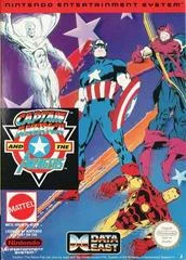 Carátula de Captain america and the avengers
