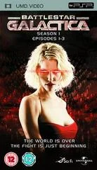 Carátula de Battlestar Galactica Season 1 Episodes 1-3 [UMD]