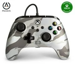 Carátula de PowerA Enhanced Wired Controller [Metallic Arctic Camo]