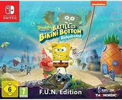 Carátula de SpongeBob SquarePants Battle for Bikini Bottom Rehydrated [Fun Edition]