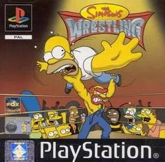 Carátula de The Simpsons Wrestling