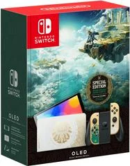 Carátula de Nintendo Switch OLED [Zelda: Tears of the Kingdom Edition]