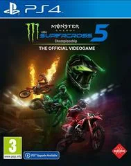Carátula de Monster Energy Supercross 5