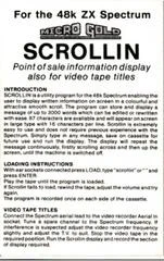 Carátula de Scrollin