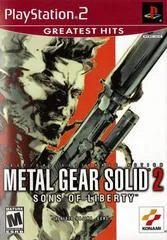 Carátula de Metal Gear Solid 2 [Greatest Hits]