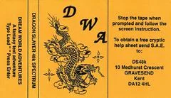 Carátula de Dragon Slayer