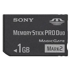 Carátula de 1GB PSP Memory Stick Pro Duo