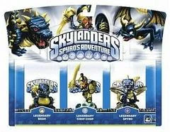 Carátula de Skylanders: Spyro's Adventure Triple Pack [Legendary Bash, Legendary Chop Chop, Legendary Spyro]