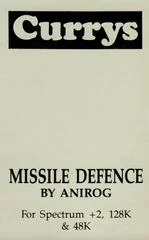 Carátula de Missile Defence [Currys]