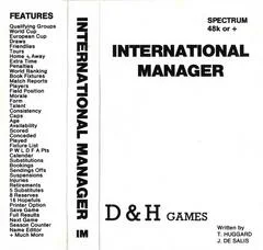 Carátula de International Manager