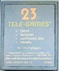 Carátula de Warlords [Tele Games]