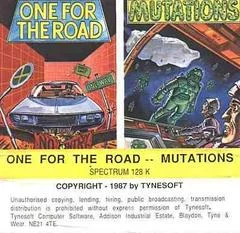 Carátula de One for the Road & Mutations