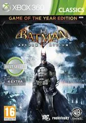 Carátula de Batman: Arkham Asylum [Game Of The Year Edition Classics]