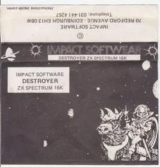 Carátula de Destroyer