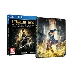 Carátula de Deus Ex: Mankind Divided [Day One Edition Steelbook]