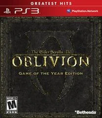 Carátula de Elder Scrolls IV Oblivion Game of the Year [Greatest Hits]