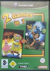 Carátula de 2 games in 1: Spongebob + Tak
