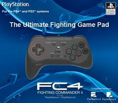 Carátula de Hori Fighting Commander 4