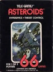 Carátula de Asteroids