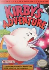 Carátula de Kirby's Adventure [French]