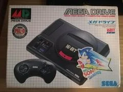 Carátula de Sega Mega Drive Console [PAL-D Sonic Bundle]