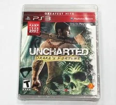 Carátula de Uncharted Drake's Fortune [Game of the Year Not for Resale]
