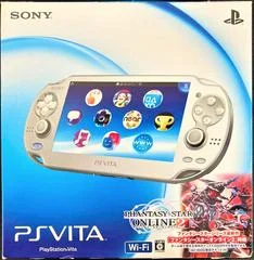 Carátula de Playstation Vita 1000 Ice Silver [Phantasy Star Online 2 Special Pack]