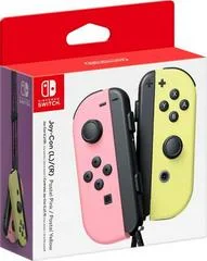 Carátula de Joy-Con Pastel Pink & Pastel Yellow