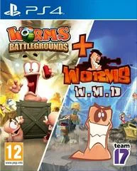 Carátula de Worms Battleground + Worms W.M.D