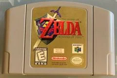 Carátula de Zelda Ocarina of Time [Not for Resale]